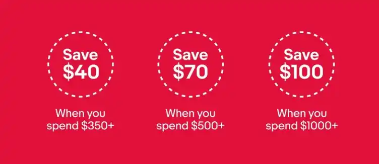 eBay Spend & Save up to $120 OFF with coupons on home &garden, parts &more