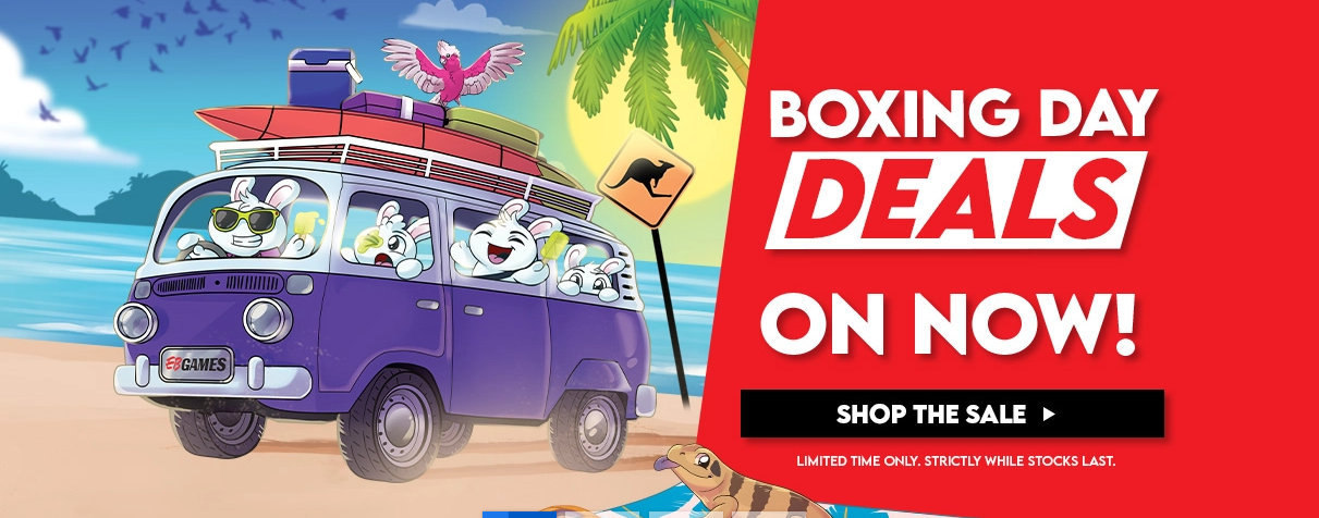 EB Games Boxing Day sale up to 80% OFF on games, clothing, accessories & more