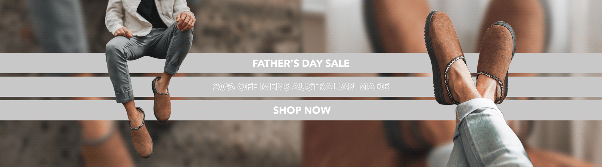 EMU Australia Father's Day sale - 20% Off Mens Australian Made