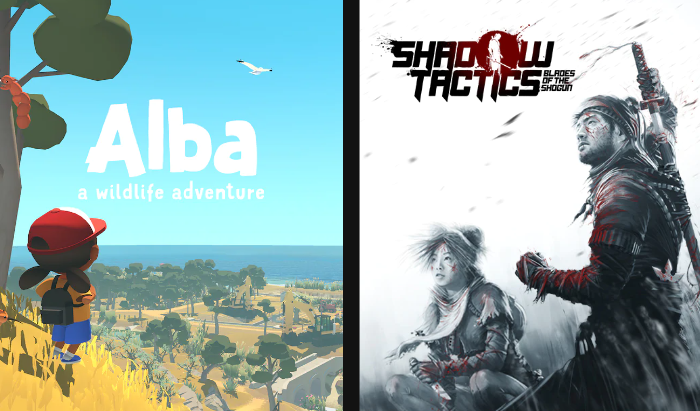 FREE Alba - A Wildlife Adventure, Shadow Tactics: Blades of the Shogun [PC]@ Epic games