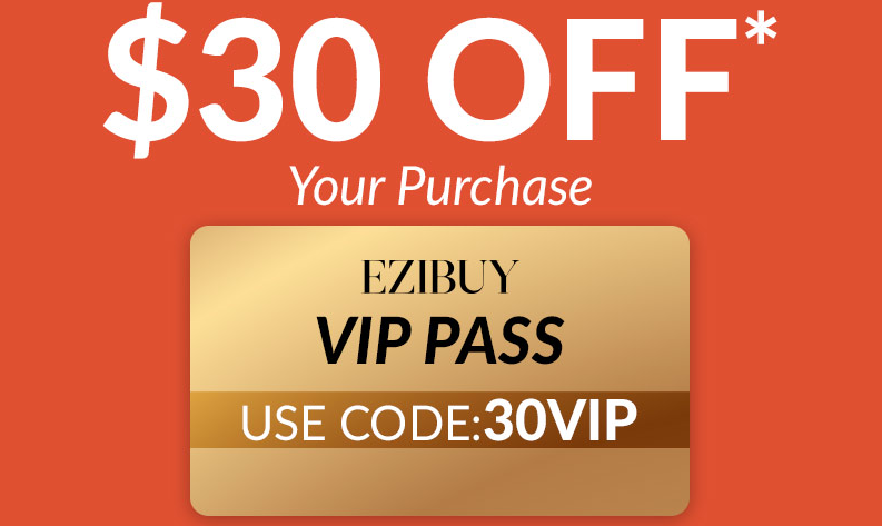 Ezbiuy extra $30 OFF $120 on selected styles with discount code