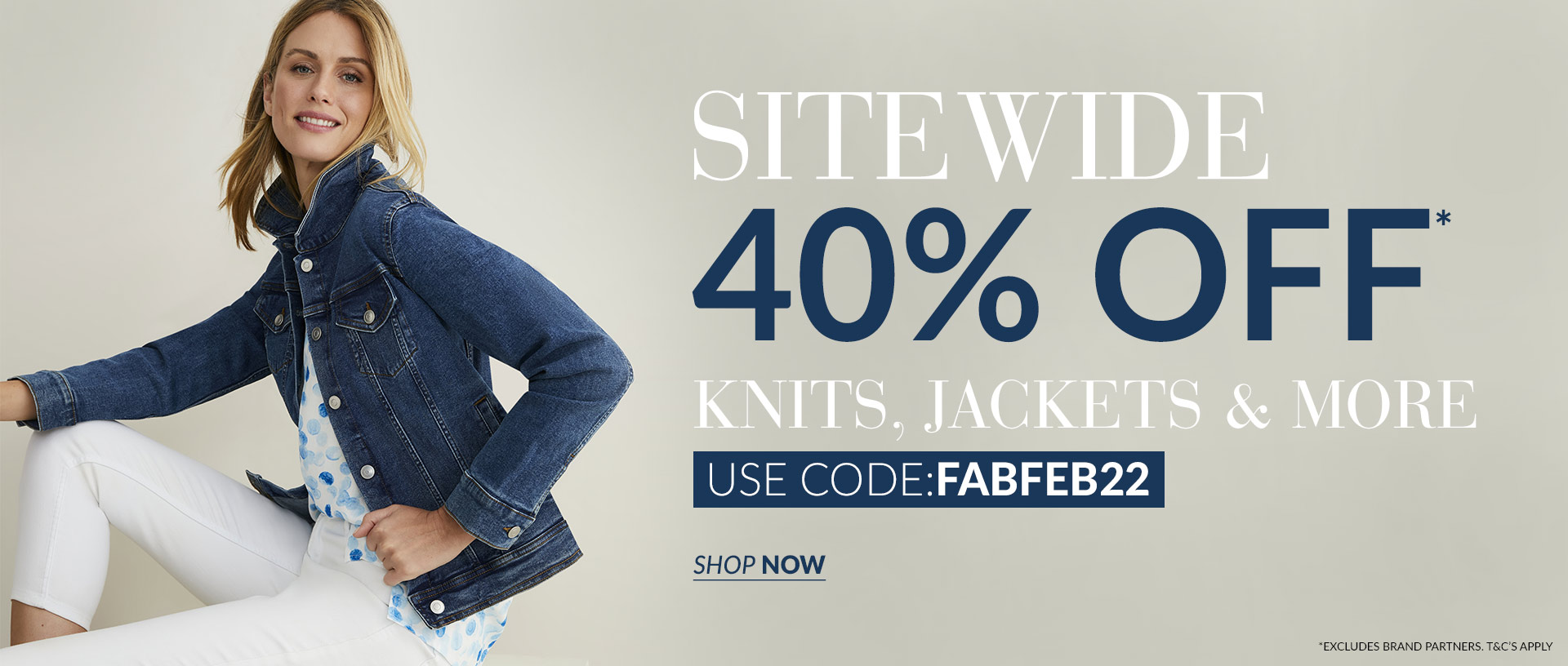 EziBuy extra 40% OFF sitewide with promo code + further 30% OFF outlet styles