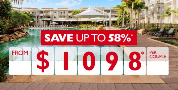 Save up to 58% OFF on Kingsclif beach resort from $1098 per person