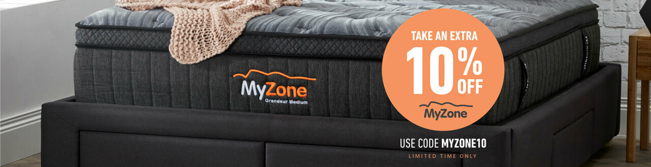 Focus On Furniture extra 10% OFF on MyZone mattress with promo code
