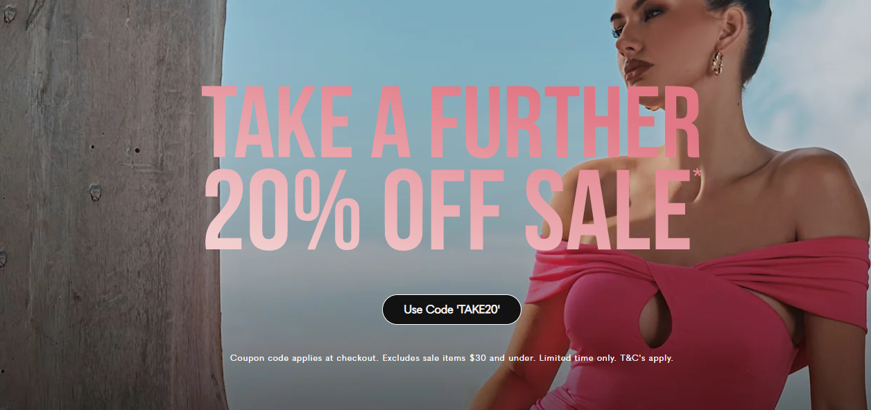 Take a further 20% OFF sale styles with coupon @ Fresh Soul Clothing