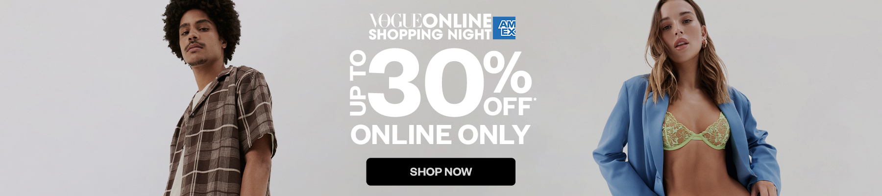 VOSN Shopping Night - Up to 30% OFF General Pants discount on clothing & footwear