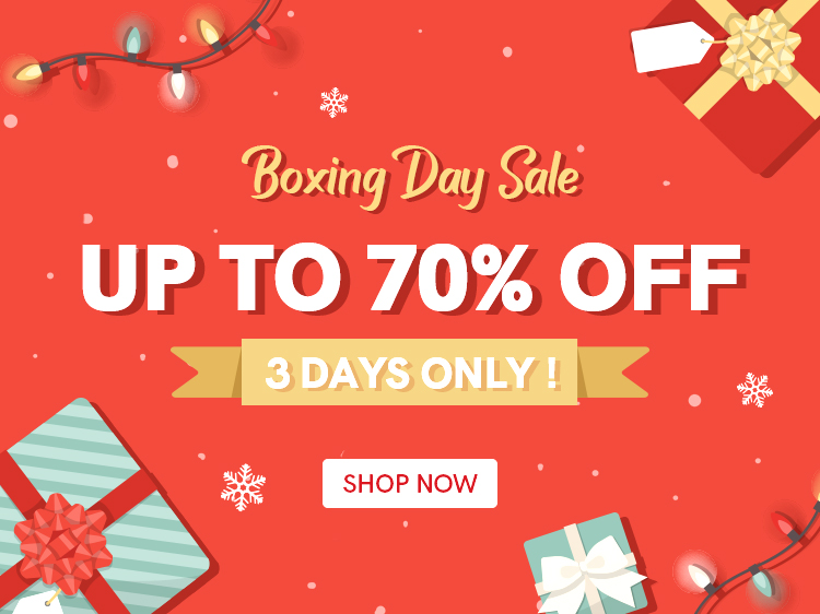 ⭐Up to 70% off! Boxing Day Sale!