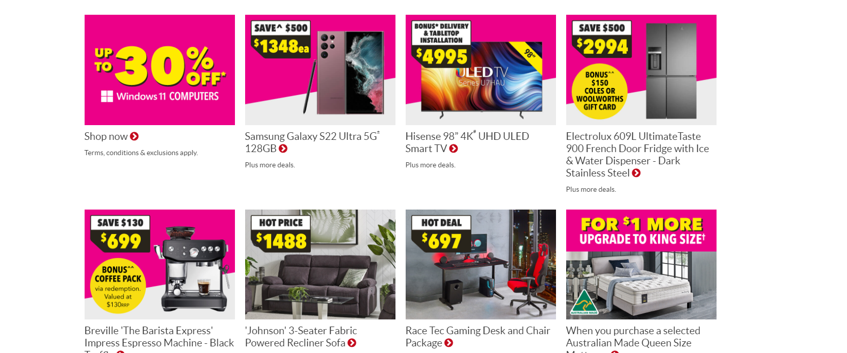 Harvey Norman Black Friday - 25% OFF bathroom furniture, Up to 50% OFF rugs