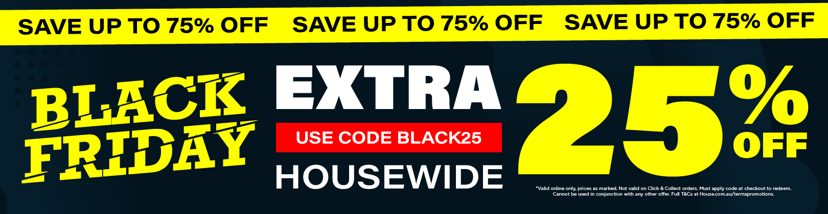 House Black Friday sale up to 75% OFF + extra 25% OFF with coupon. Save on cutlery, knives, & more