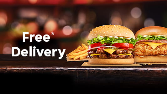 Hungry Jack - Get Free delivery on orders over $25 via Menulog
