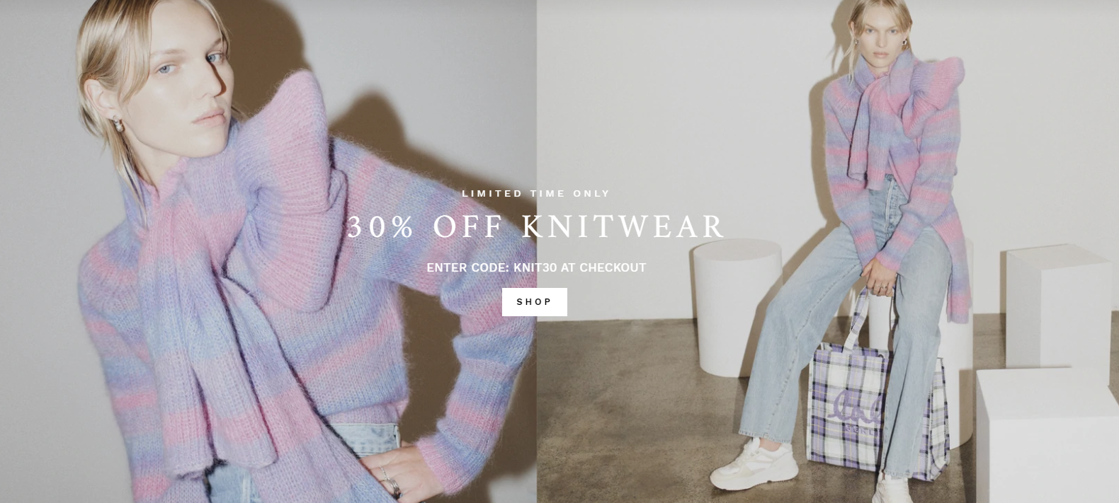 30% OFF Knitwear at Husk with promo code
