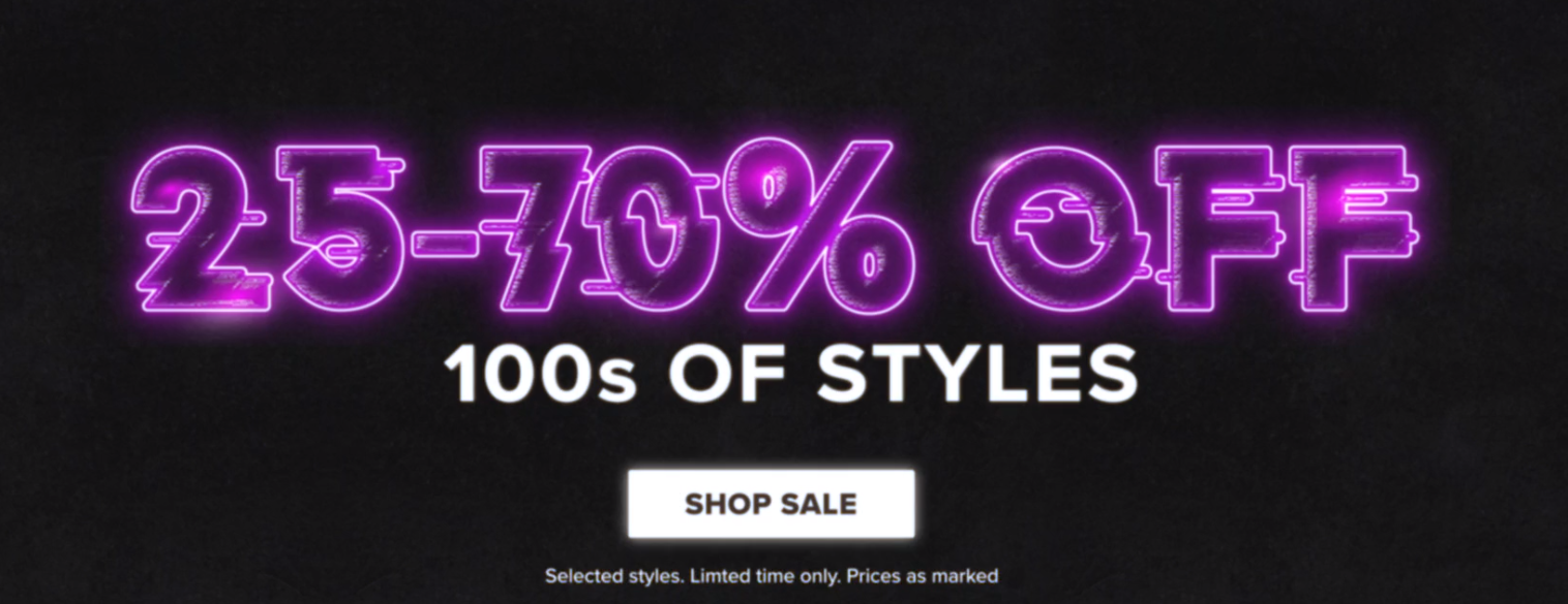 Hype DC 25-70% OFF on 1000's of styles for men, women & kids styles