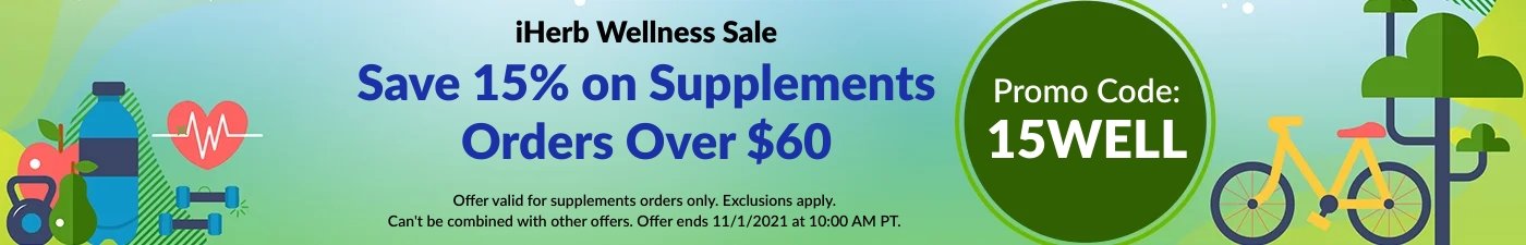 Extra 15% OFF on Supplements with discount code(min. spend $79)
