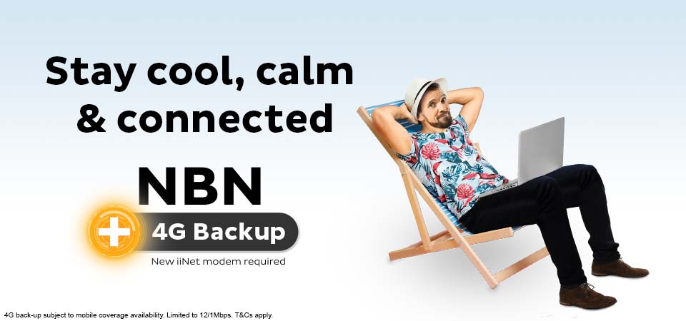 Get 1 month FREE with Home wireless broadband NBN12 alternative at iiNet