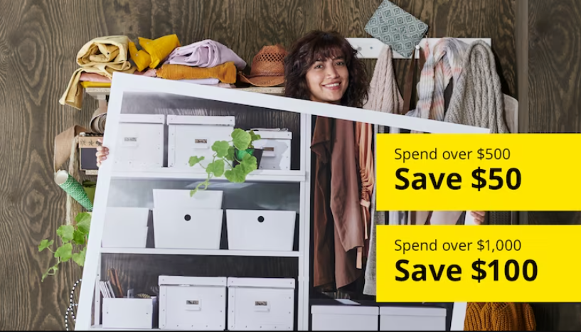 IKEA Spend & Save up to $100 on Best Sellers for members