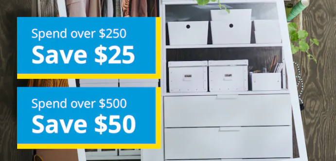 IKEA Family Spend and save up to $50 OFF on participating products