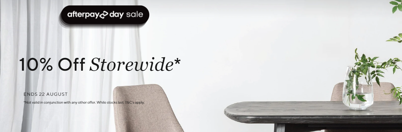 Afterpay Day sale - 10% OFF sitewide