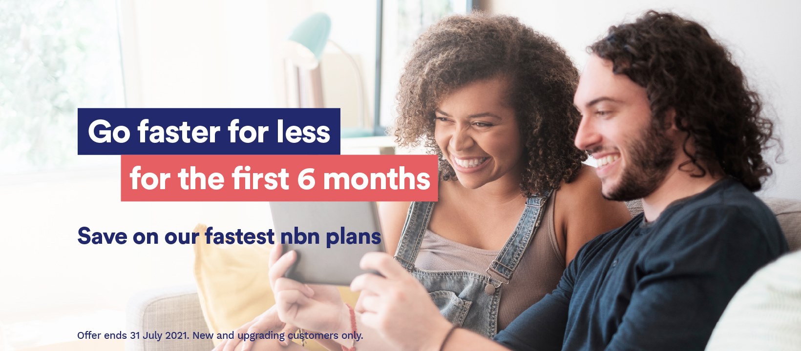 Up to $25 OFF per month on NBN plans