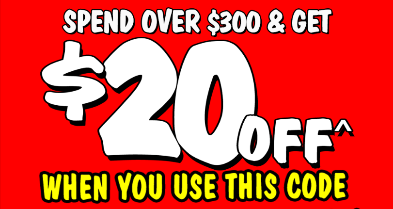 $20 OFF when you spend $200+ with discount code at JB Hi-Fi