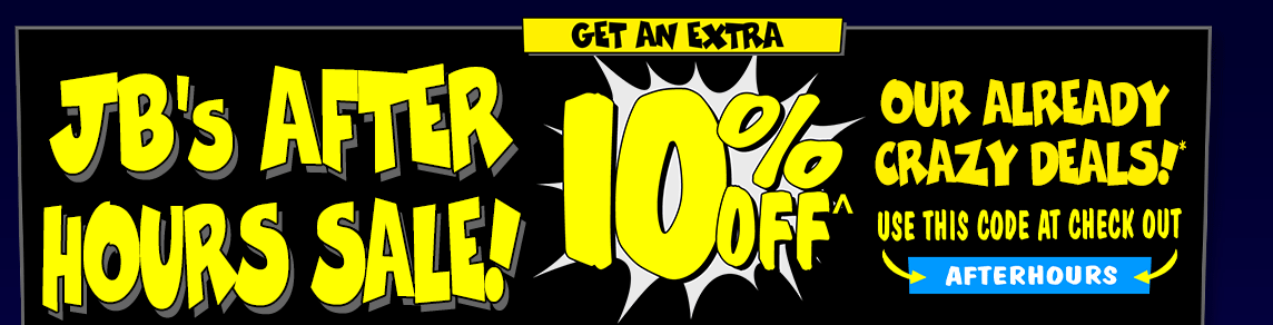 Extra 10% OFF Sitewide with promo code at JB Hi-Fi