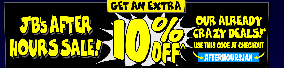 Extra 10% OFF JB Hi-Fi coupon on already Crazy deals