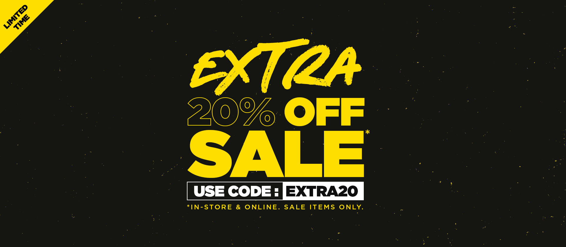 JD Sports - Extra 20% OFF on sale styles with promo code