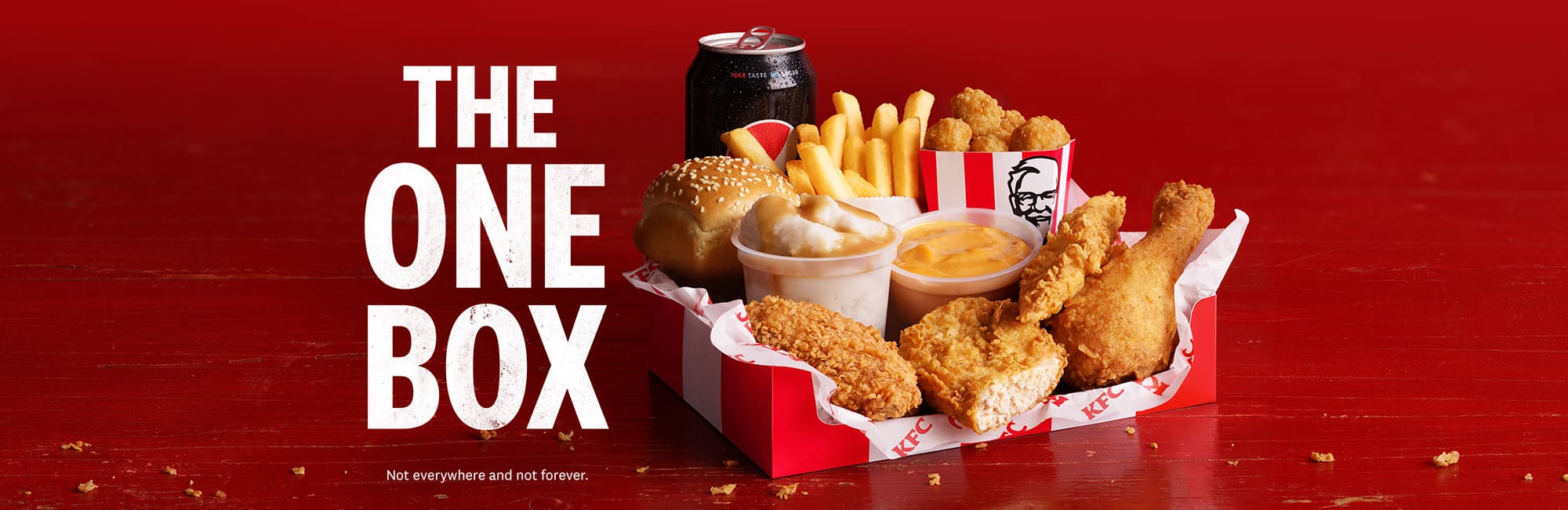 Order KFC The One Box for $13.95 for a limited time