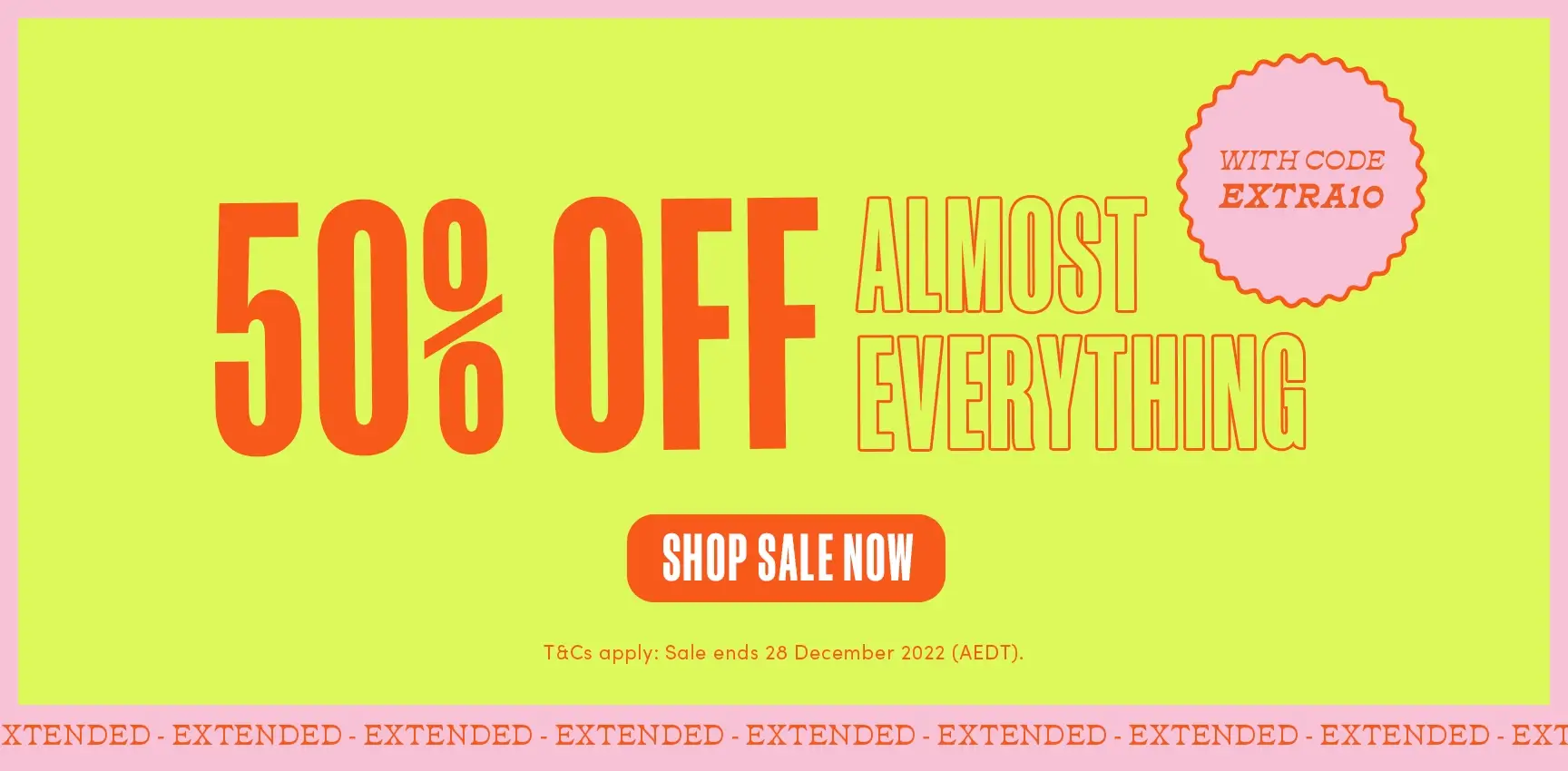 Kip&Co Boxing Day sale - 50% OFF almost everything with promo code