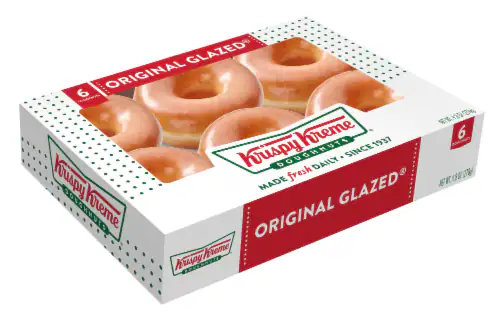 Free Original Glazed Doughnut with any purchase when you visit KrispyKreme when the light is on