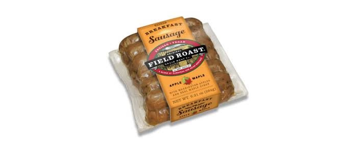 Field Roast Apple Maple Breakfast Sausages 264g $11.95(was $14.95)