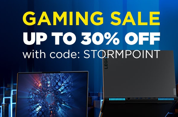 Lenovo extra up to 30% OFF on select gaming laptops & accessories with coupon