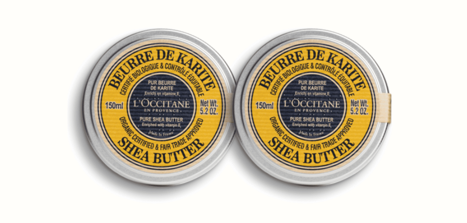 50% OFF L'Occitane Organic Shea Butter Duo. And also up to 50% other sets
