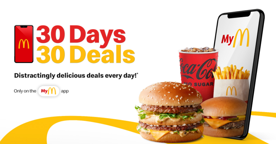 MacDonalds 30 Days 30 deals now $3 big mac, $2 large sundae, $2 McFlurry & more on app