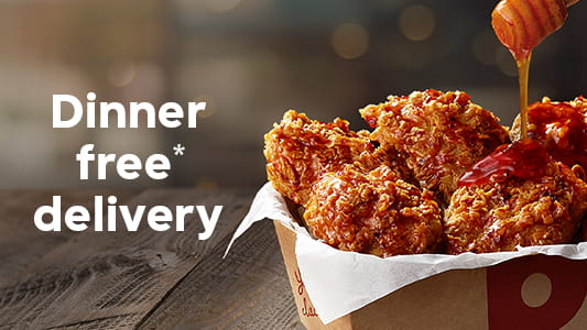 Get free delivery on Red Rooster orders over $30 @ Menulog