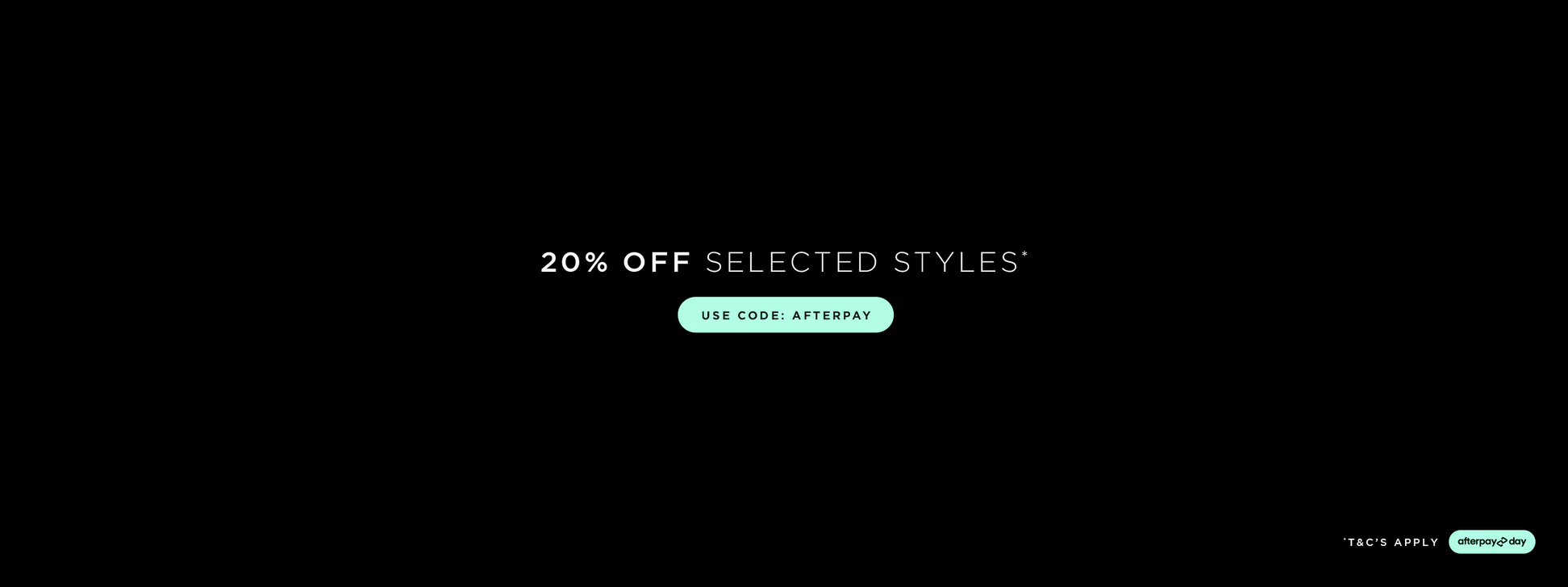 Extra 20% OFF selected styles with discount code at Meshki