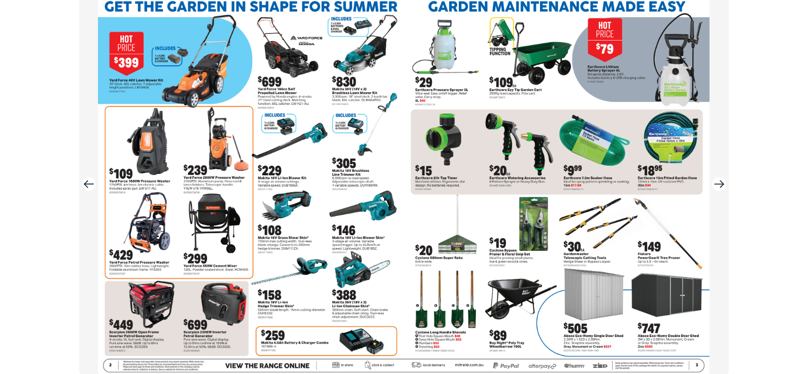 Mitre10 Latest Catalogue - Hot prices on tools, sheds, lounge sets  & more