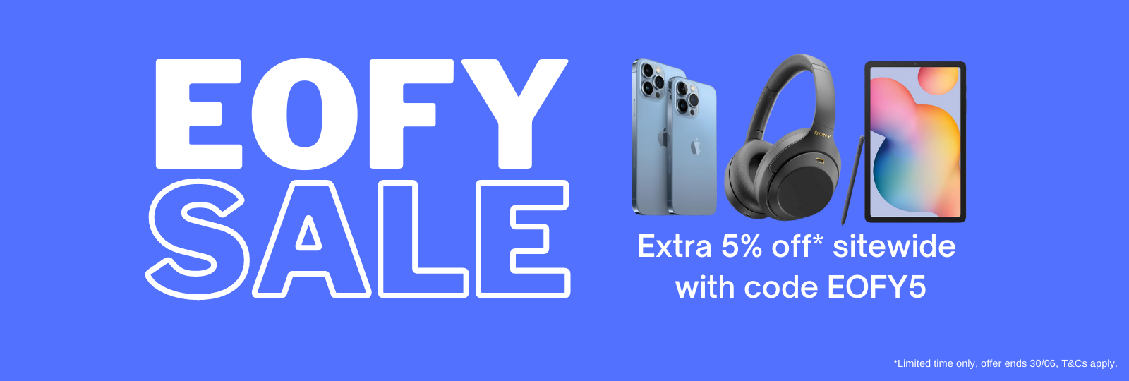 Mobileciti EOFY sale Up to 50% OFF + extra 5% OFF sitewide with promo code