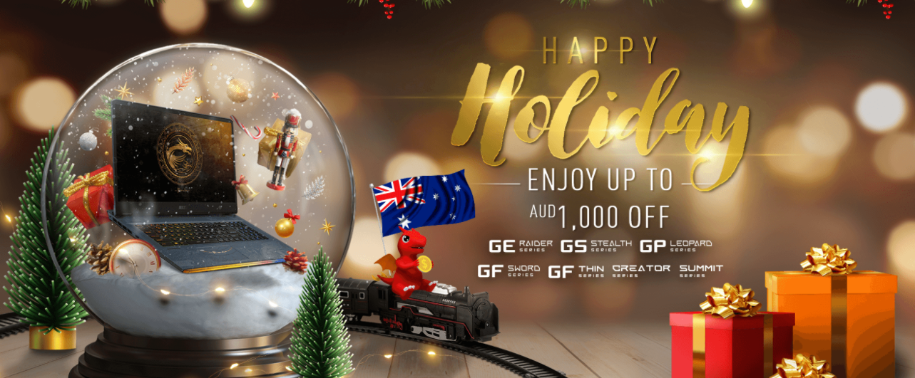 MSI Holiday sale Up to $1000 OFF on MSI laptops including GE, GS, GP series
