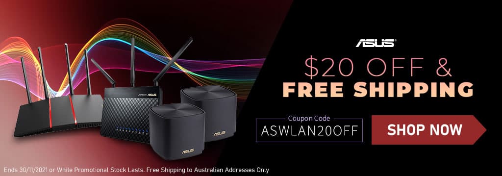 MWave extra $20 OFF on ASOS WLAN with promo code