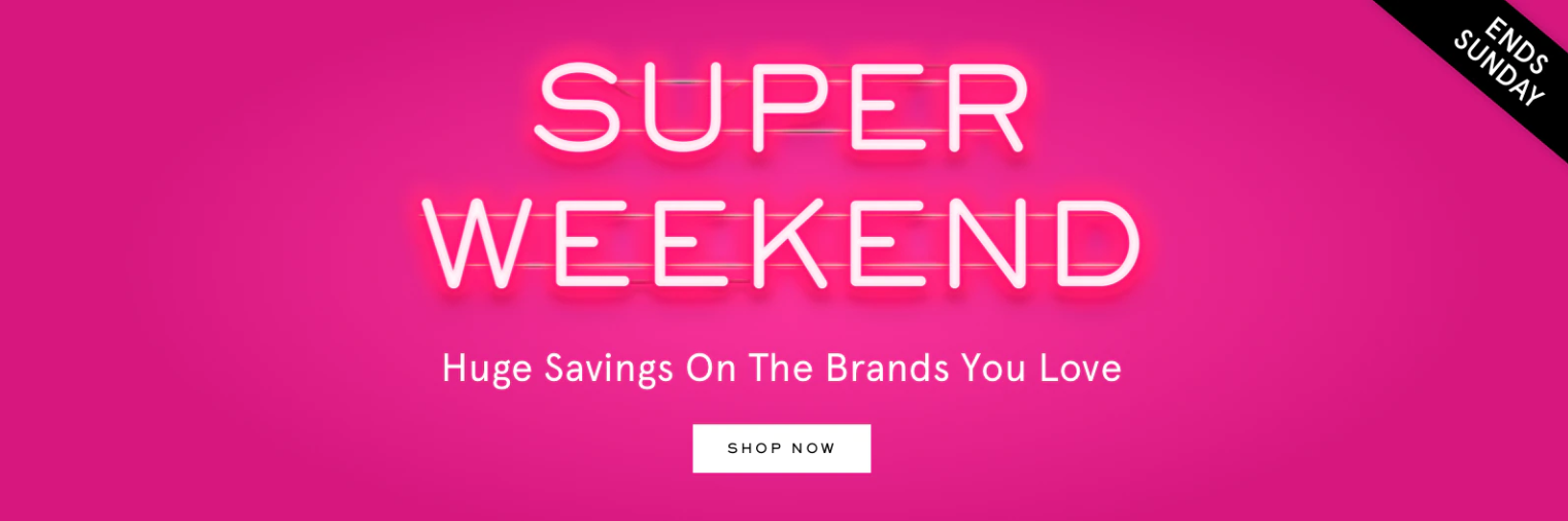 Myer Super Weekend sale - Up to 50% OFF on clothing, electronics, toys and more