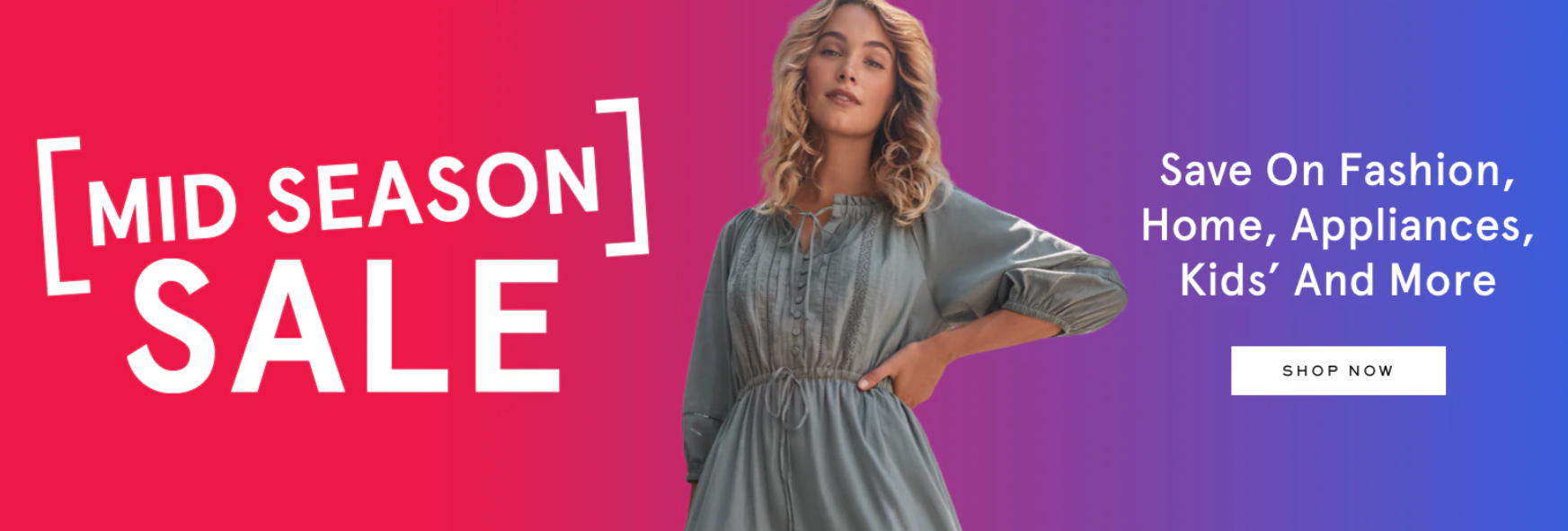 Myer Mid Season sale up to 50% OFF on fashion, home, appliances, kids items & more