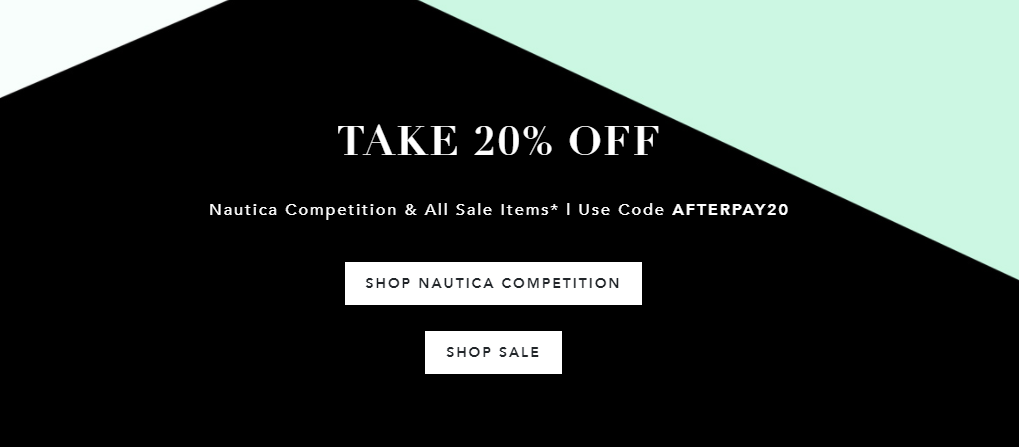 Take a Further extra 20% OFF on selected styles