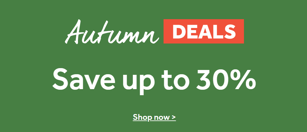 Nisbets Autumn Deals Up to 30% OFF on appliances, furniture, & more