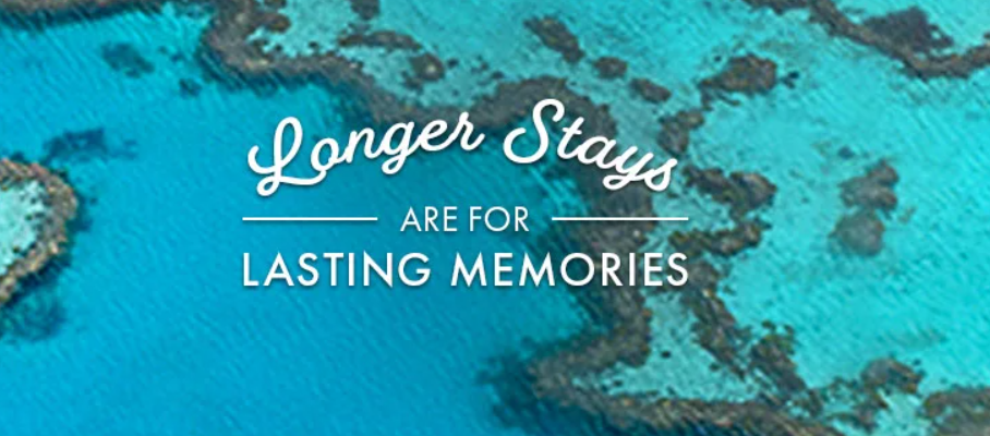 Save 15% on your getaway when you stay 7+ nights + get an extra 10% off with Oaks Discovery
