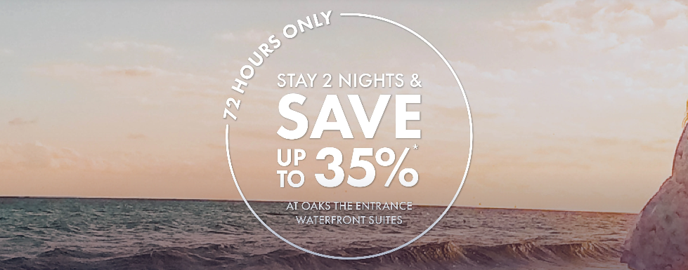 Oaks Hotels Flash sale: 25% OFF on 2 night stay + additional 10% for members(Join for FREE)