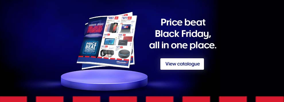 Officeworks Black Friday hot prices on electronics from brands like Apple, Samsung, Acer, Fibit&more