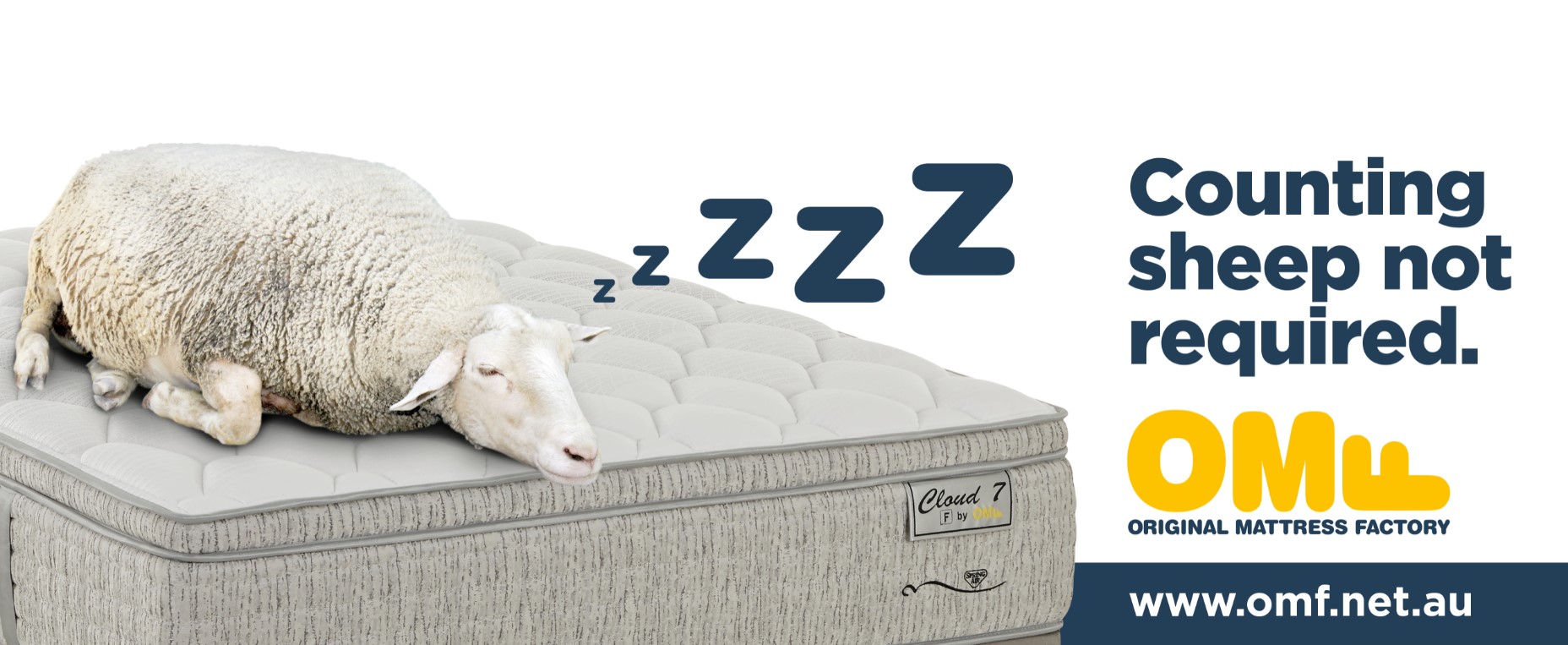Receive a $50 COMFY CASH voucher to spend on any OMF mattress when you sign up