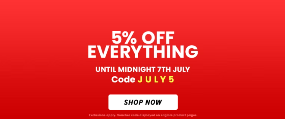 Ozgameshop extra 5% OFF on everything with promo code
