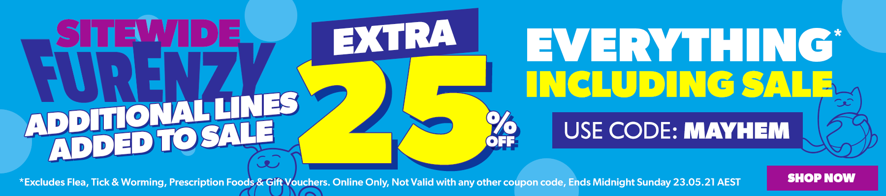Save extra 25% OFF sitewide including sale