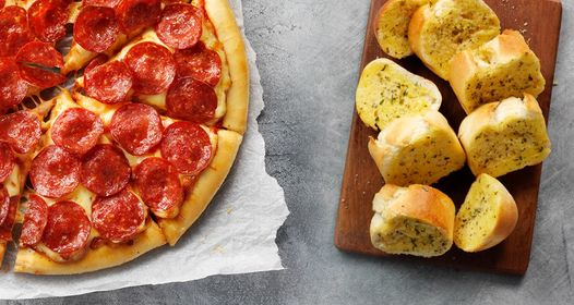Shh, Pizza Hut Free Garlic bread with large Pizza purchase with promo code